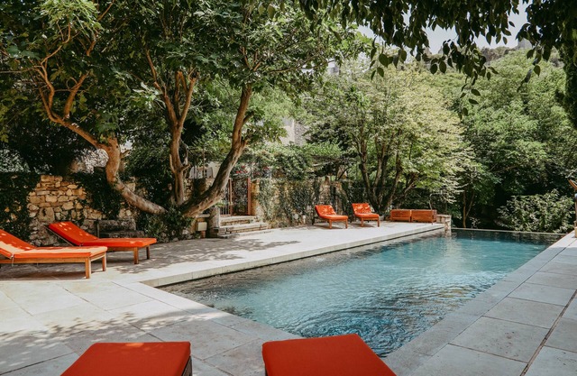 18th century village house in Oppède le Vieux with swimming pool