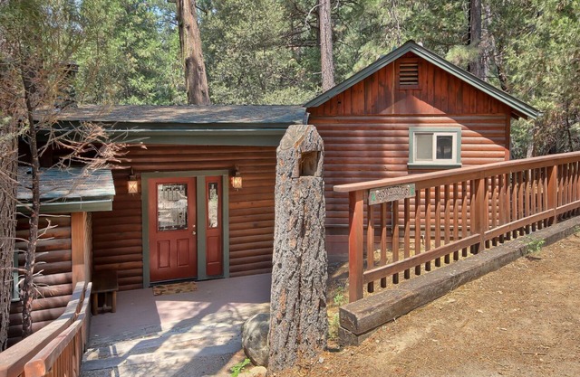 (1L) The Tree House at The Redwoods In Yosemite