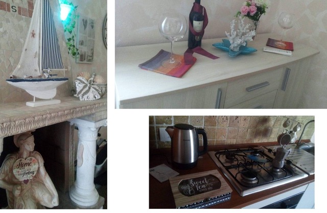 1st Floor apartment & Balcony with Asinara view