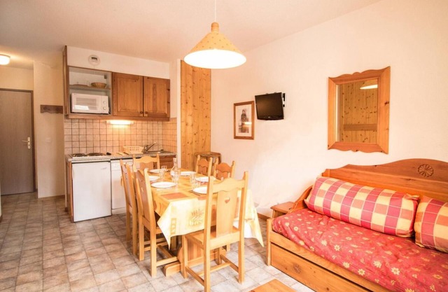 1st floor, balcony, tv, ski locker, 33m², Aussois