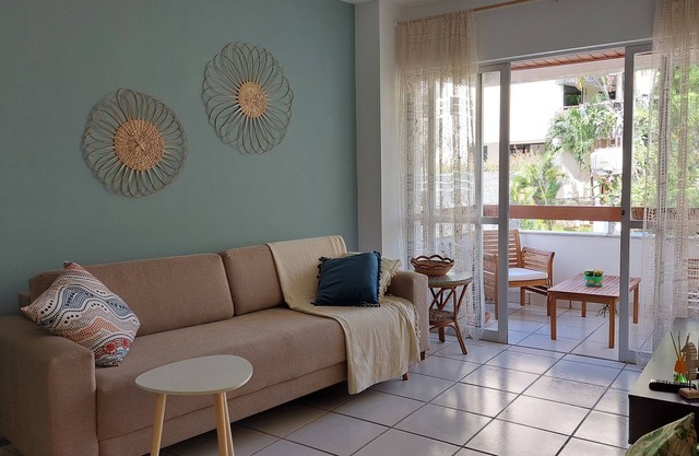 2-bedr. Zen apartment in quiet street in Rio Vermelho