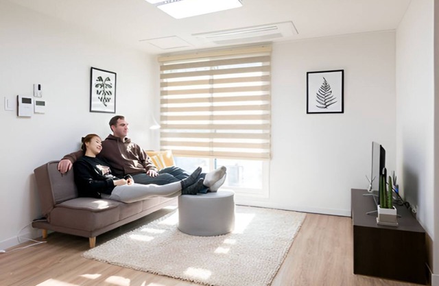 2 Bedroom Apartment in Dongdaemun - 5th Floor with Elevator, A/C, Full Kitchen