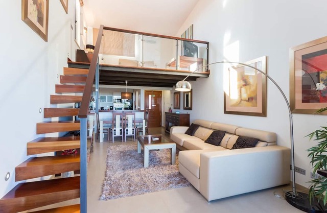 2 bedroom apartment with mezzanine and private jacuzzi on a luxury spa resort