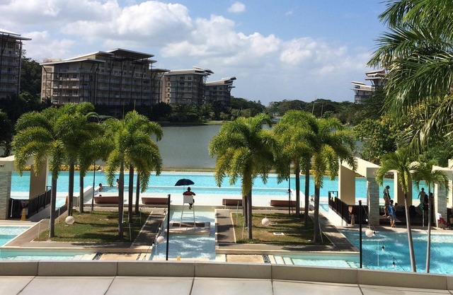 2-bedroom next-door apartments are available, each good for 12 guests, just 3km or 3min ride to Pico de Loro Cove (we provide guest endorsement good for 1 week!) & to Calayo Cove & to Papaya Cove beaches & boat-tour