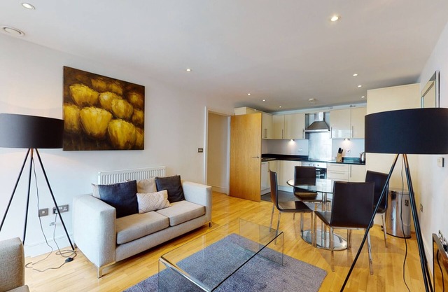 2 Bedroom Serviced Apt with balcony in Indescon Square, Canary Wharf by MySquare
