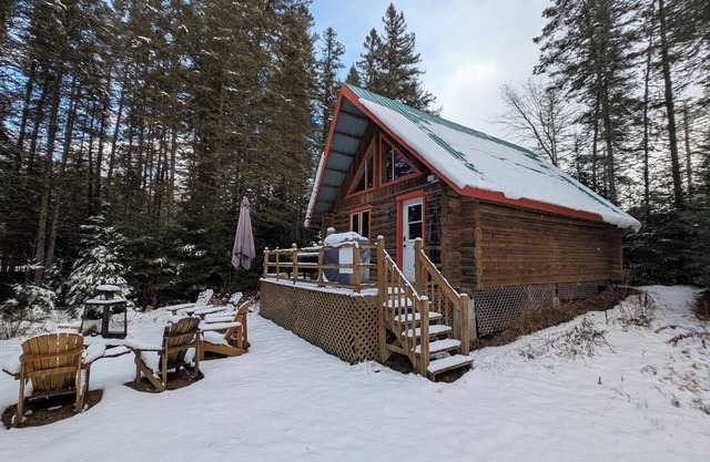 2 - Chalet en bois rond au bord chaleureux - Cerisier