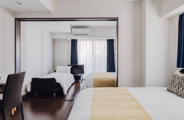 2 minutes walk from the station A base for travel - Premium Twin 906 / Osaka Ōsaka