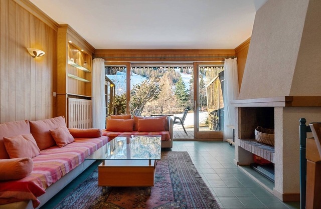 2-Room Apartment for 6, South-Facing, Ground Floor, Direct Slope Access - Le Chaumont 1