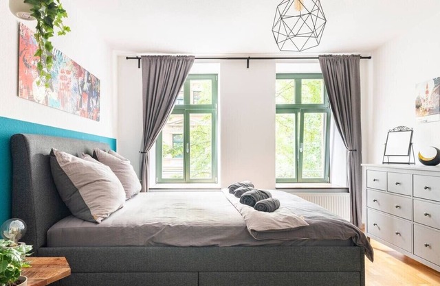 2-room apartment with a cozy balcony in the center