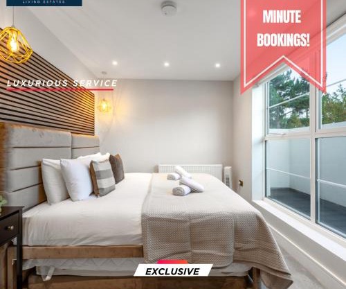 2BDRWEMBLEYFLAT l EXCLUSIVE DEALS l LAST-MINUTE ESCAPE l 1 X SUPER KING BED AND 3 SINGLE BEDS l WEMBLEY STADIUM LOCATION, FREE PARKING, SLEEPS 8 l Elevate Living Estates Short Lets & Serviced Apartments Wembley