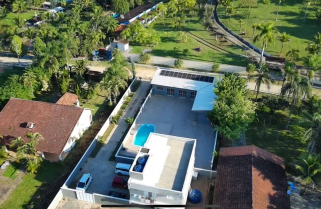 3-bedroom chácara in delightful Ana Dias with AC, WiFi