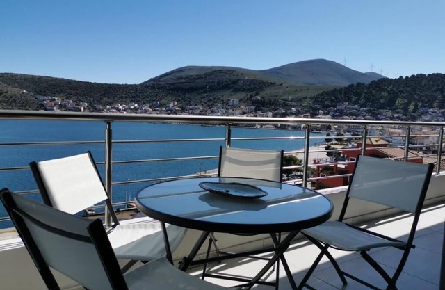 3-bedroom family friendly duplex panoramically overlooking beautiful Amfilochia