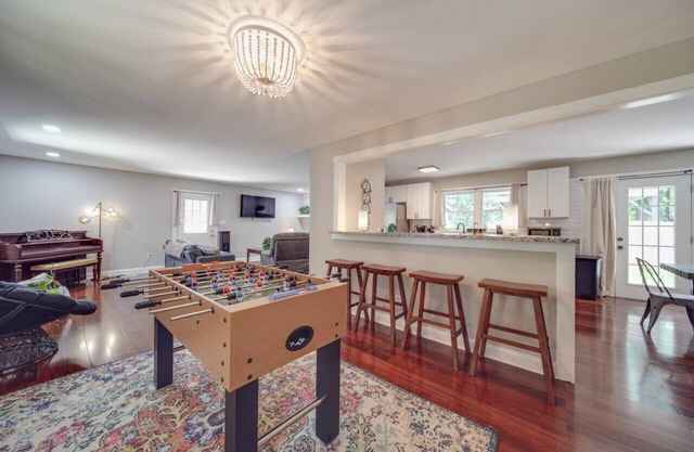 3-BR Family Friendly Fun Find! — Foosball — Piano