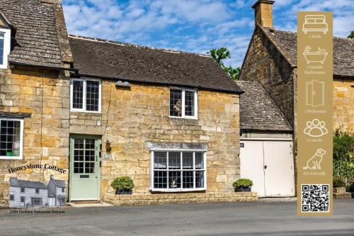 3-BR Honeystone Cottage Stanton near Broadway