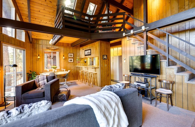 3 Mi to Big Trees State Park: Cabin w/Deck