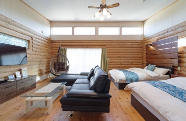3 nights Log house with private BBQ garden out/Miyakojima Okinawa