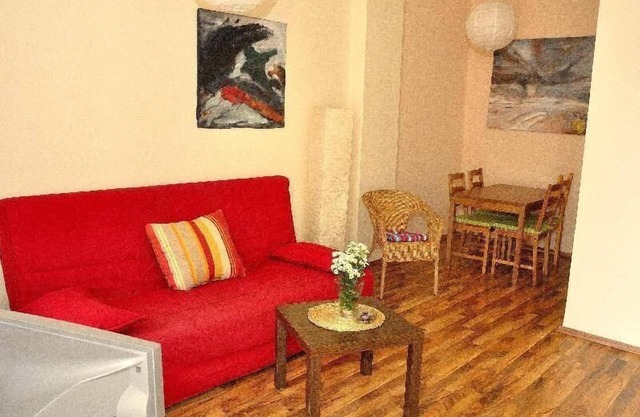 3 Raum Fewo Dresden Zentrum - Balkon Blick auf Altstadt - L10