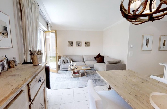 3–room apartment on the ground floor, ca.