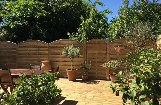 3 room apartment with terrace and private garden