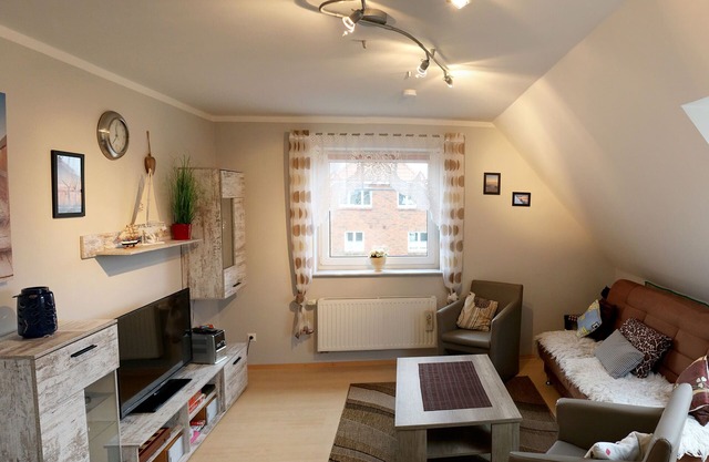 3 room comfort apartment for 4 people WiFi bed linen towels at Büsum