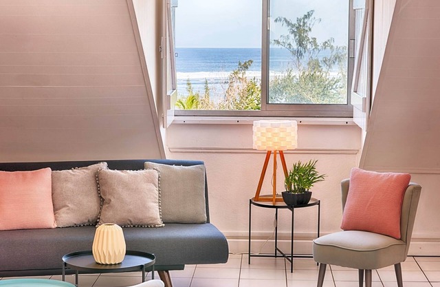 3-star one-bedroom apartment 100m from Trou d'Eau beach, Saline-les-Bains, Reunion Island