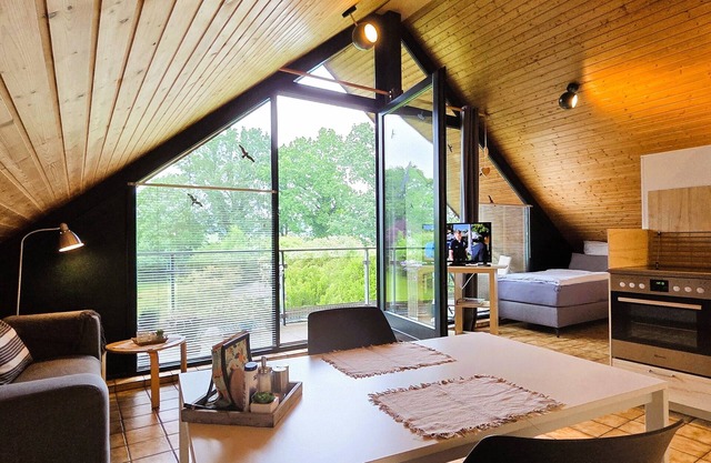 3 stars! DG apartment with a covered balcony in a quiet location!