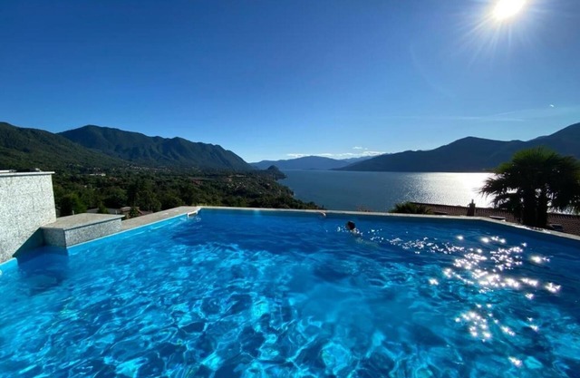 3½-zimmer-wohnung mit Gigantischer Seesicht und Pool