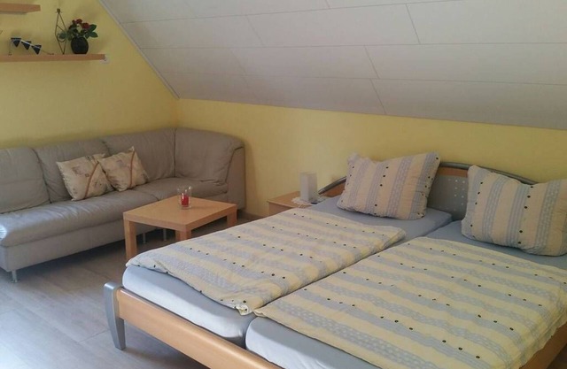 35qm-große Ferienwohnung am Altmühlsee mit Garten