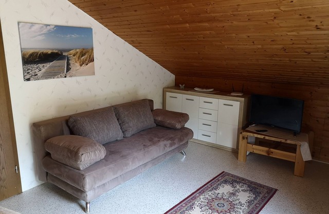 35qm große Ferienwohnung mit Balkon
