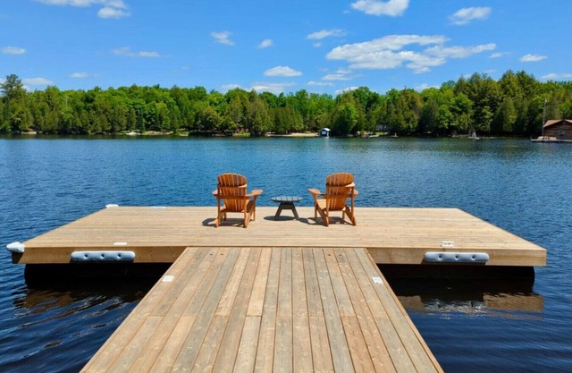 3BR Lakeside Retreat with Rustic Charm & Hot Tub