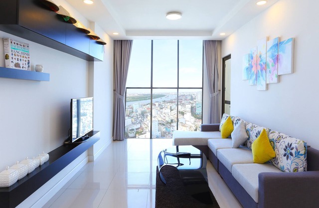 3BR penthouse ★ crazy view, free rooftop pool, gym