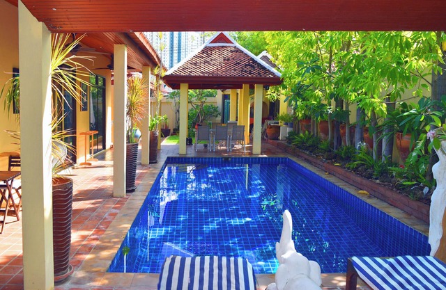 4 Bed Villa Private Pool BBQ Jomtien Beach Pattaya