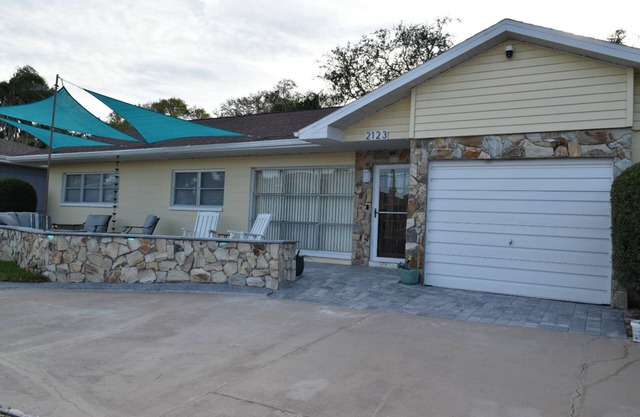 4-bedroom 2.5 bath house with views of the Indian river and rocket launches