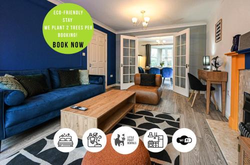 4 Bedroom House By Littlepiggyrentals Short Lets & Serviced Accommodation Gloucester With Free Wi-Fi