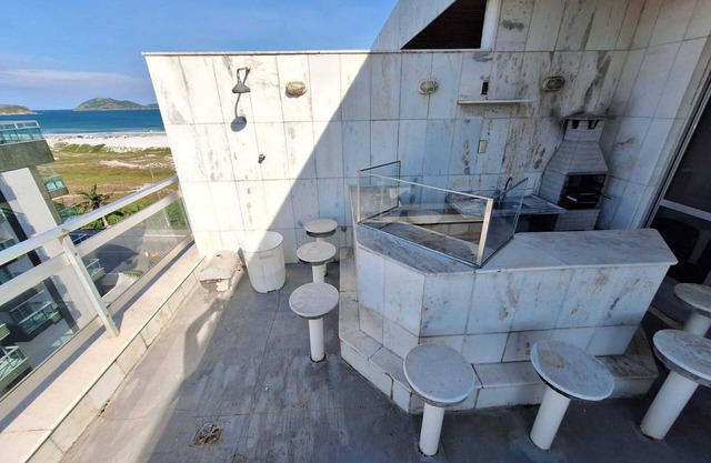 4 bedroom penthouse with sea view, Forte Cabo Frio beach