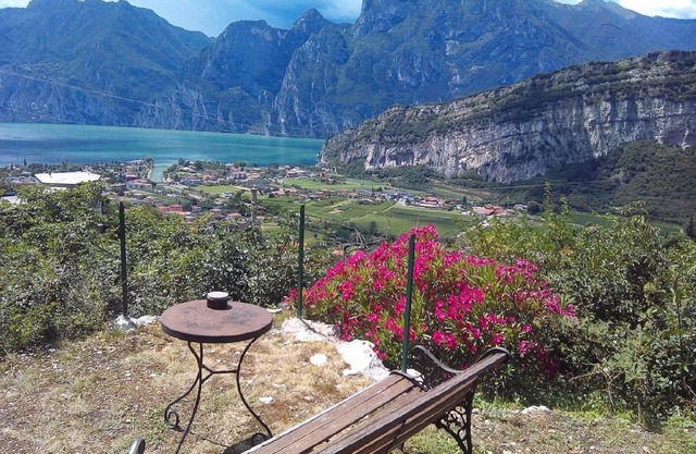 4 - Double with garden view overlooking the lake Torbole