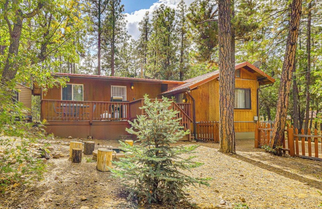 4 Mi to Rainbow Lake: Peaceful Home w/Deck