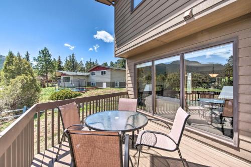 4 Mi to RMNP Mtn-View Home with Golf Course!