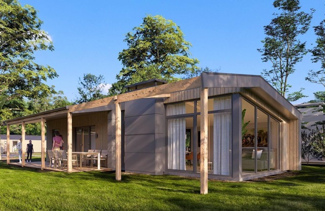 4 person accommodation with 2 bedrooms