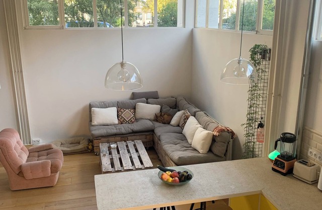 4-room loft for 5 people (6 if children)