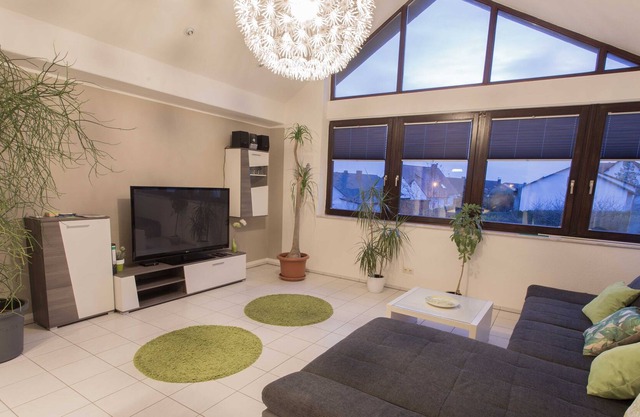 4-star apartment / air conditioning with five beds in the center of Franconia