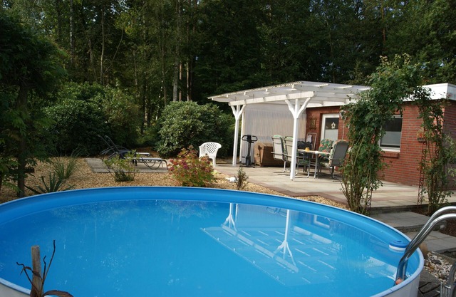 4 star holiday home with sauna, relaxation right on the edge of the forest/river