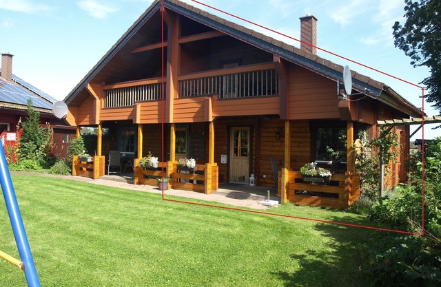 4 star log houses with sauna/fireplace near Schlei u. Baltic Sea near Kappeln