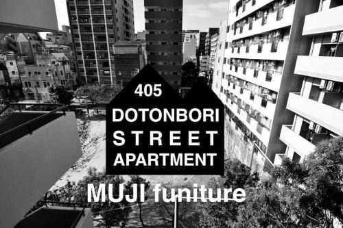 405 道頓堀徒歩8分,心斎橋難波近く,家族やグループ向け最大5名,長期滞在も最適
