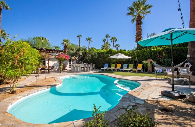 4BR 3BA w. Saltwater Pool + EV Charger in Beautiful South Palm Springs!
