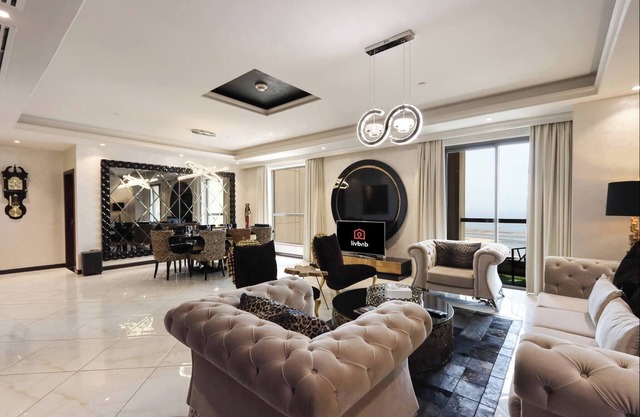 4BR + Maid | Sea & Ain Dubai Views | Rimal JBR
