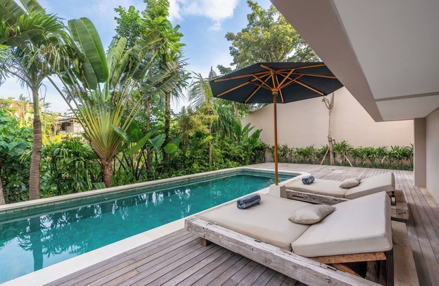 4BR Villa in Canggu with River and Jungle View
