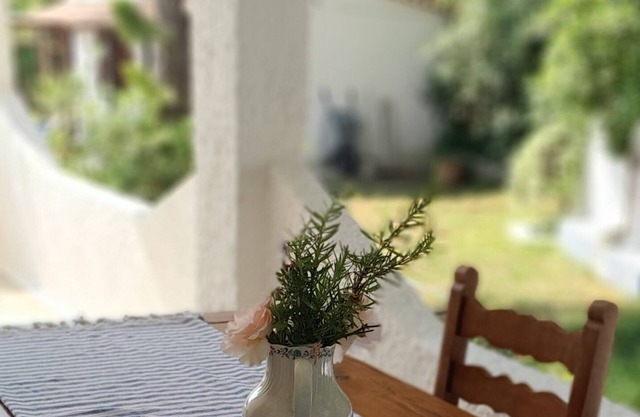 5 min walk to the most popular & cheap Skiathos beach Trulos family apartment!