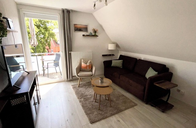 5 minutes from the sea Apartment with small balcony