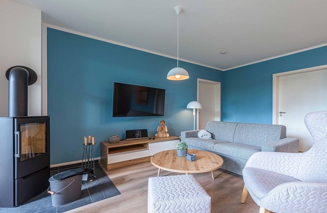5-star vacation apartment Yoga Oasis with terrace and view of Lake Krakow